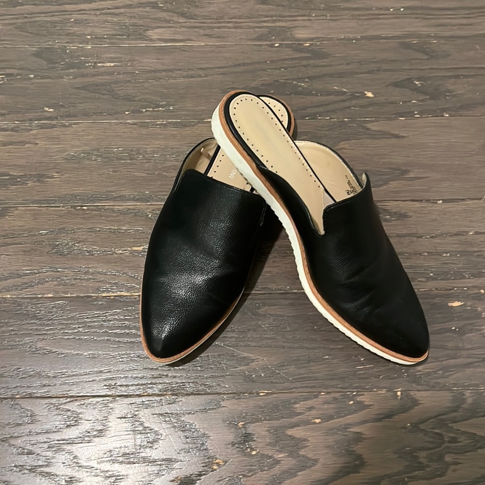 Adrienne Vittardini Black Mules